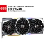 MSI Gaming GeForce RTX 2080 Super 8GB GDRR6 256-Bit HDMI/DP Nvlink Tri-Frozr Turing Architecture Overclocked Graphics Card (RTX 2080 Super Gaming X Trio)