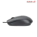Manhattan Comfort II Wired Optical Mouse 1000 DPI Ambidextrous 1.2 m Cable - Black