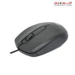Manhattan Comfort II Wired Optical Mouse 1000 DPI Ambidextrous 1.2 m Cable - Black