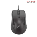 Manhattan Wired Optical Mouse USB - 179331 - Black