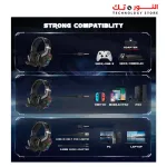 ONIKUMA K10 Pro Professional Wired Gaming Headset with RGB Backlight