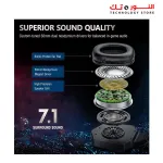 ONIKUMA K8 CAMO GREY Wired Stereo Gaming Headphones With Mic LED Lights