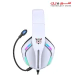 ONIKUMA X27 RGB BLACK -WHITE Gaming Headset Stereo Surround Omnidirectional Noise Canceling Mic Ergonomic Design Headphone