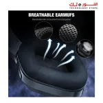 ONIKUMA X9 Gaming Headset with Mic and Noise Canceling Gaming Headphone Wired Blue Light for PS4 PS5 PC XBOX