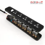 Power Strip 5 Universal Outlets with Overload Switch