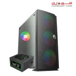 REDRAGON TOPSPIN GC651 GAMING CASE 4-F RGB + 600W 80+ BRONZE PSU