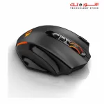 REDRAGON M691 MIST Wireless Gaming Mouse - 4,800 DPI Optical Sensor - Ergonomic Design with Thumb Rest - 3 Side Buttons - Rapid Fire Button