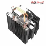 Redragon CC-1011 Reaver CPU Cooler with Red Led 120mm Fan and 4 Heat Pipes Multi Compatible