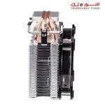 Redragon CC-1011 Reaver CPU Cooler with Red Led 120mm Fan and 4 Heat Pipes Multi Compatible