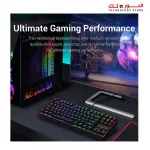 Redragon K552-R KUMARA Mechanical Gaming Keyboard 87 Key Rainbow LED Backlit Wired with Anti-Dust Proof Switches