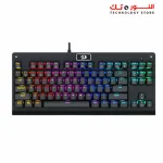 REDRAGON K568 R Gaming Mechanical Keyboard - Brown Switches - Rainbow LED Lighting - Hot Swappable Mechanical Switches