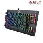Redragon K568R Dark Avenger Gaming mechanical Keyboard - RED Switch - Rainbow LED Lighting - Black