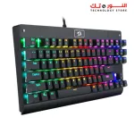 Redragon K568R Dark Avenger Gaming mechanical Keyboard - RED Switch - Rainbow LED Lighting - Black
