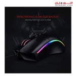 Redragon M808 Storm -85Gram RGB Gaming Mouse | Optical Sensor 3327 12,400 DPI | Programmable Buttons | Ultralight Honeycomb Shell | FOR PC