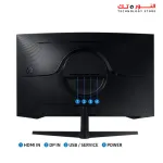 SAMSUNG ODYSSEY G5 LC27G55TQBMXEG 27 INCH 144HZ 1MS 2K VA CURVED GAMING Monitor