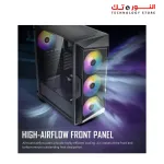 ANTEC AX61 Elite, High-Airflow Mesh Front Panel, 4 x 120mm ARGB Fans Included + PSU Antec ATOM B650 Bronze Certified