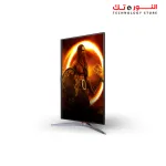 AOC Q27G2S/D 27" Gaming Monitor, QHD 2K 2560x1440, 170Hz, IPS, 1ms, G-SYNC Compatible, Height Adjustable