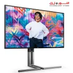 AOC U27U3CV - 27 Inch UHD 4K Nano IPS Monitor Height-Adjustable Speaker - HDR 400 -  3840 x 2160 - 60 Hz - 2X HDMI DisplayPort USB-C