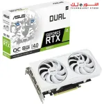 ASUS Dual NVIDIA GeForce RTX 3060 Ti White OC Edition Graphics Card PCIe 4.0, 8GB GDDR6X Memory