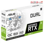 ASUS Dual NVIDIA GeForce RTX 3060 Ti White OC Edition Graphics Card PCIe 4.0, 8GB GDDR6X Memory