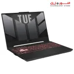 ASUS TUF A15 FA507NU-LP007W Gaming Laptop AMD R5-7535HS 8GB RAM DDR5 – 512GB SSD – RTX 4050 6GB – 15.6 Inch FHD 144Hz 100%SRGB - WIN 11 Gray + Backpack