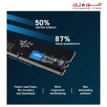 Crucial RAM 32GB DDR5 4800MHZ CL40 Desktop Memory