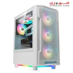 GAMDIAS ATHENA M6 LITE 4F-RGB WHITE Mid-Tower Gaming Case