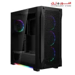 GAMDIAS ATHENA P1 Black 4F-RGB Mid-Tower Gaming Case