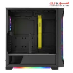 GAMDIAS ATHENA P1 Black 4F-RGB Mid-Tower Gaming Case