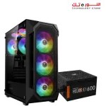 GAMDIAS AURA GC1 ELITE Mesh ARGB Mid-Tower ATX Case + HELIOS E1-600W