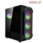 GAMDIAS AURA GC1 ELITE Mesh ARGB Mid-Tower ATX Case + HELIOS E1-600W