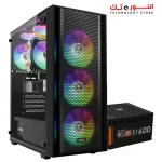 GAMDIAS AURA GC2 Elite ARGB Mid Tower Gaming Case + PSU HELIOS E1-600W