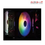 GAMDIAS BOREAS E1-410 ARGB CPU Cooler - 4 Copper Heatpipes With Hydraulic Bearing PWM Fan BLACK