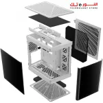 GAMDIAS NESO P1 WHITE Dual-Chamber Gaming Case Without FANS