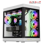 GAMDIAS NESO P1 WHITE Dual-Chamber Gaming Case Without FANS