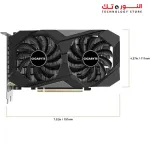 GIGABYTE GeForce RTX 3050 WINDFORCE OC 6G Graphics Card, 2X WINDFORCE Fans, 6GB GDDR6
