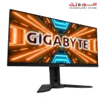 GIGABYTE - M34WQ - 34 IPS Ultrawide Gaming Monitor - WQHD 3440x1440 - 144Hz - 1ms MPRT - AMD FreeSync Premium - Type C KVM - HDMI DP Type C - Height Adjustable