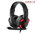 Havit H2032d Gaming Over Ear Wired Headphone with Mic - Black