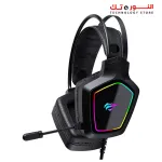 HAVIT GAMENOTE H656d E-SPORTS Chroma RGB GAMING Headphone 50MM Driver For PC / PS4 / PS5 / Mobile