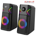 Havit SK201 Gaming Speakers With RGB Dynamic LED 1 JACK + USB FOR POWER SOURCE