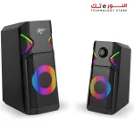 Havit SK201 Gaming Speakers With RGB Dynamic LED 1 JACK + USB FOR POWER SOURCE
