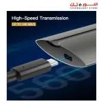 HIKSEMI External SSD 1TB, Portable Mini USB 3.1 Type-C SSD Hard Drive External, Up to 560 MB/s 
