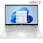 HP Pavilion 14-ek0033dx x360 Convertible 2n1 - intel Core i5-1235U, 8G RAM, 512GB SSD, Intel Iris Xe Graphics, 14" FHD Multi-Touch IPS 250 nits, Win11 - Natural Silver