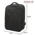 HP-15.6"-SMB-Backpack case with double safety - Black