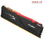 Kingstone HyperX Fury 16GB 3200MHz DDR4 CL16 DIMM 1Rx16  RGB XMP Desktop Memory