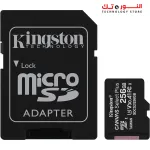 Kingston 256GB Class10 Canvas Select Plus MicroSD Card With SD Adapte