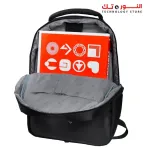 L'AVVENTO BG796 Laptop Backpack, Made by High Quality Material with Zipper Puller fits up to 15.6" with USB Power Socket