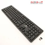 L'AVVENTO (KB206) 2.4G Wireless Keyboard – US+Arabic layout Injection – Black