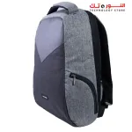 L'AVVENTO (BG816) Laptop Backpack, Made by High Quality Nylon Material with L'AVVENTO Zipper Puller fits up to 15.6"- Gray