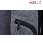 L'AVVENTO (BG816) Laptop Backpack, Made by High Quality Nylon Material with L'AVVENTO Zipper Puller fits up to 15.6"- Gray